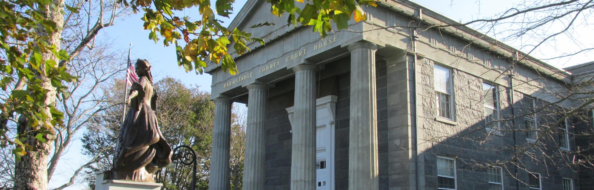 image of barnstable county courthouse